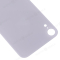 Задняя крышка для Apple iPhone Xr (белый) (с широким отверстием) (Premium) фото №3