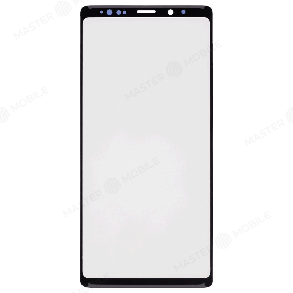 Стекло модуля для Samsung N960 Galaxy Note 9 + OCA (черный)