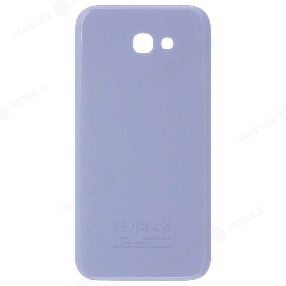 Задняя крышка для Samsung A720 Galaxy A7 (2017) (голубой)