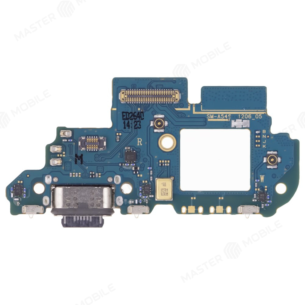 Нижняя плата для Samsung A546 Galaxy A54 5G с комп. + разъем зарядки + микрофон (ORIG100)