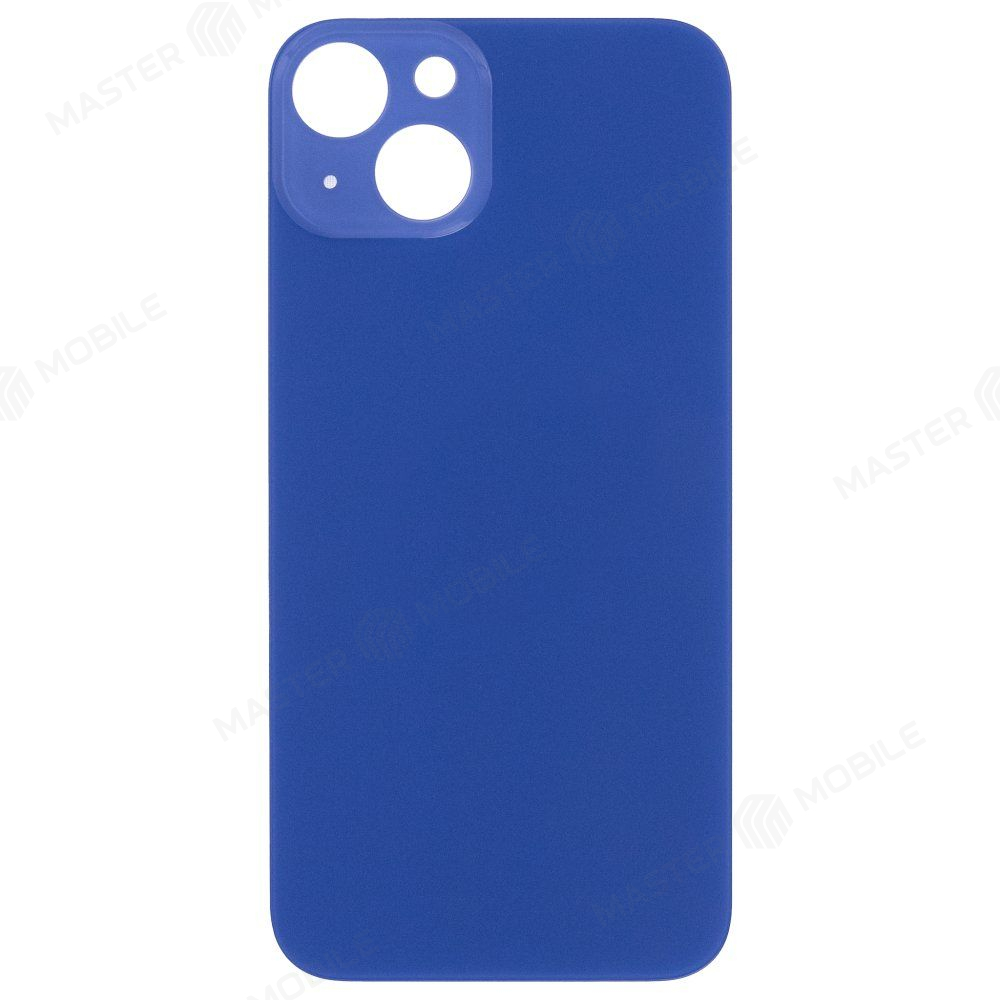 Задняя крышка для Apple iPhone 13 (синий) (с широким отверстием) (Premium)