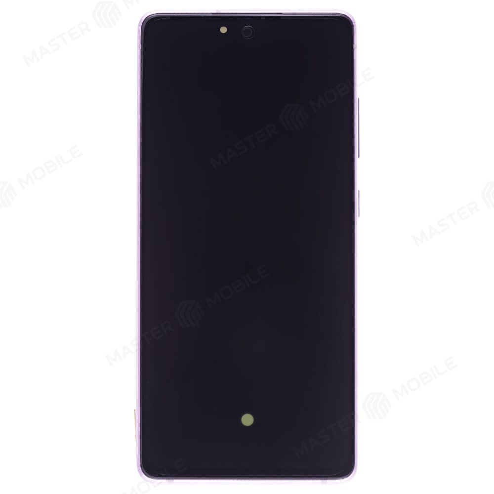 Дисплей для Samsung G780 Galaxy S20 FE + тачскрин (фиолетовый) (в рамке) (ORIG100) (возможен дефект ЛКП)