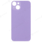 Задняя крышка для Apple iPhone 14 (фиолетовый) (с широким отверстием) (Premium) фото №1