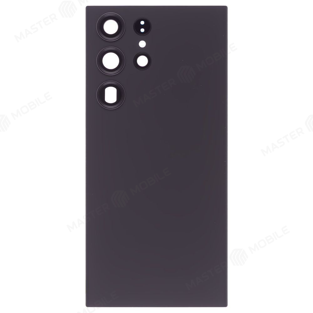 Задняя крышка для Samsung S918 Galaxy S23 Ultra (черный) (ORIG100) (SP)