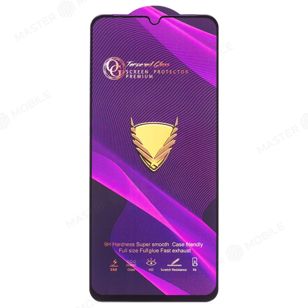 Защитное стекло OG Glass (3 в 1) для Huawei Nova Y71 (MGA-LX9N) / Nova Y72 (MGA-LX3) (черный)