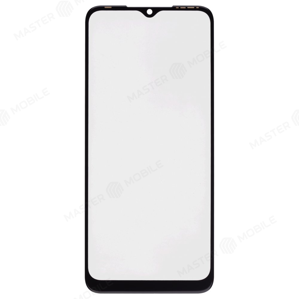 Стекло модуля для Tecno Spark 7 (KF6N) + OCA (черный)