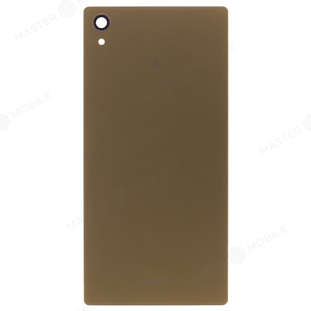 Задняя крышка для Sony E6853 Xperia Z5 Premium/E6833/E6883 Xperia Z5 Premium Dual (золотистый)