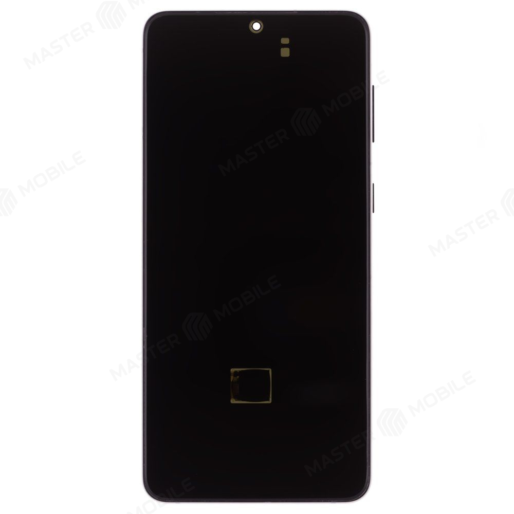 Дисплей для Samsung G996 Galaxy S21+ + тачскрин (черный) (в рамке) (ORIG100) (возможен дефект ЛКП)