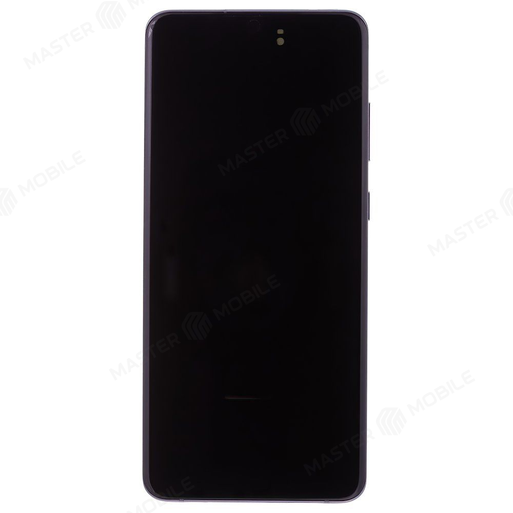 Дисплей для Samsung G988 Galaxy S20 Ultra + тачскрин (черный) (в рамке) (ORIG100) (возможен дефект ЛКП)