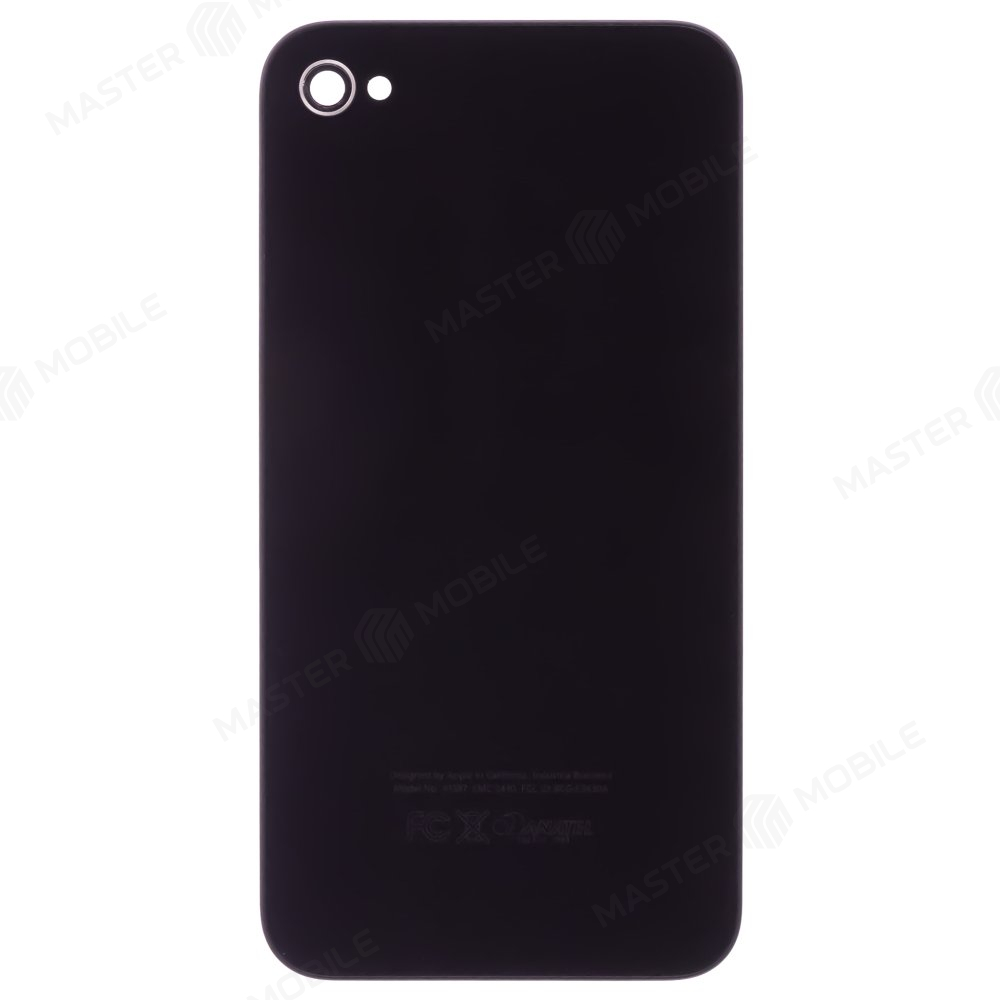 Задняя крышка для Apple iPhone 4 (черный)