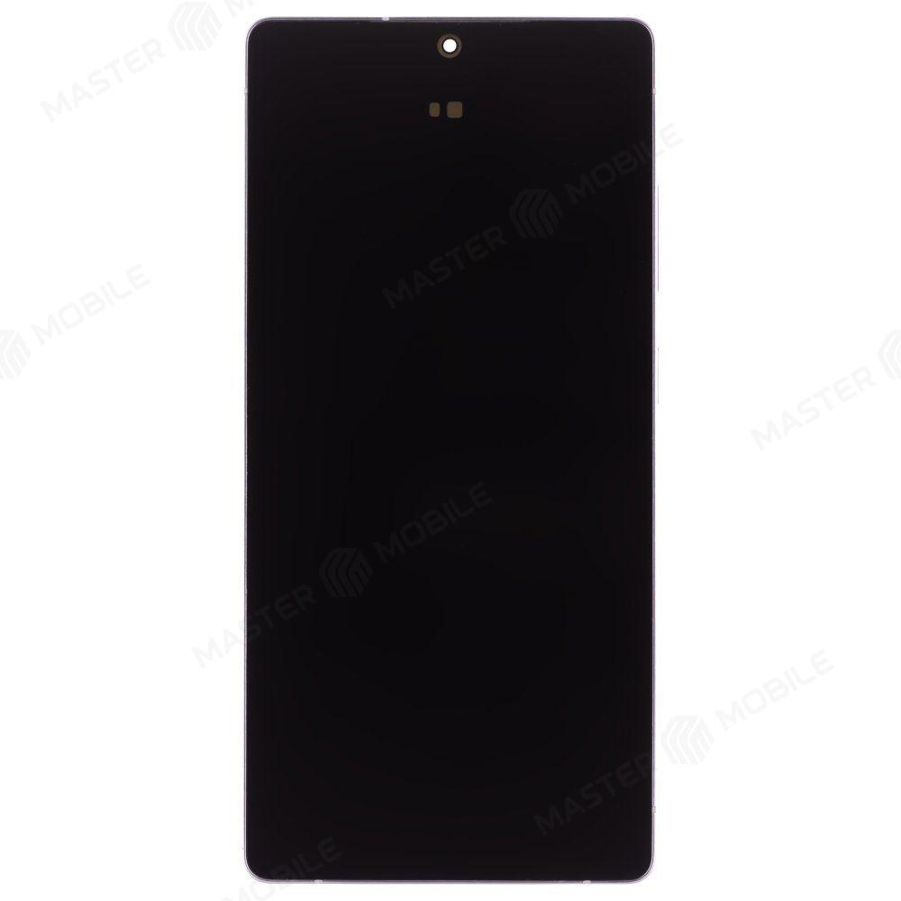 Дисплей для Samsung S938 Galaxy S25 Ultra + тачскрин (серебристый) (в рамке) (ORIG100) (возможен дефект ЛКП)