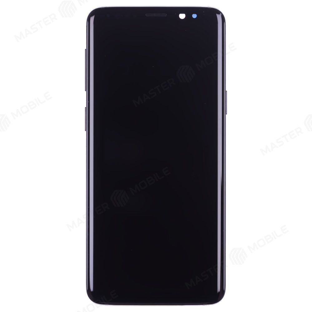 Дисплей для Samsung G960 Galaxy S9 + тачскрин (черный) (в рамке) (ORIG100) (возможен дефект ЛКП)