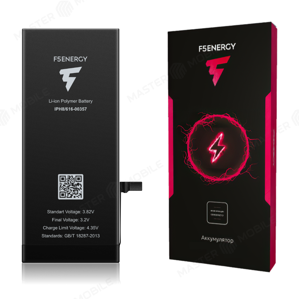 аккумулятор f5 energy для apple iphone 8 от магазина master-mobile.ru