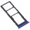 Держатель сим-карты для Infinix Hot 10S (X689D) (синий) фото №3