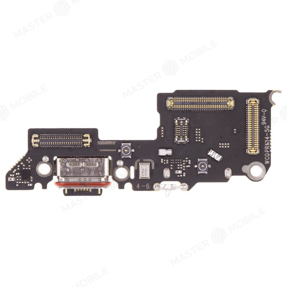 Нижняя плата для OPPO Reno 14 (CPH2737) с комп. + разъем зарядки + микрофон + разъем SIM