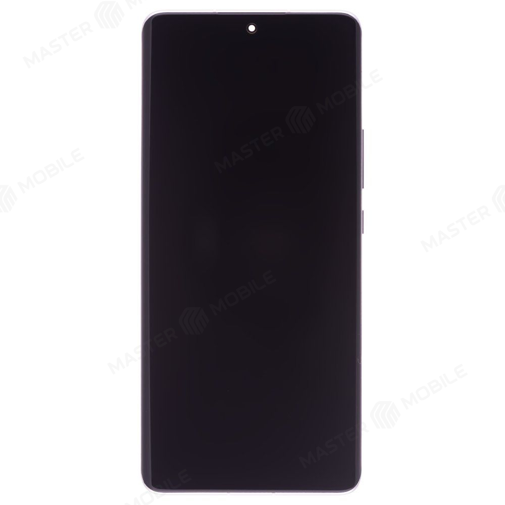 Дисплей для Xiaomi 12 Pro (2201122G) + тачскрин (фиолетовый) (в рамке) (ORIG100) (SP)