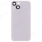 Задняя крышка для Apple iPhone 14 (белый) (в сборе со стеклом камеры) (Premium) фото №1