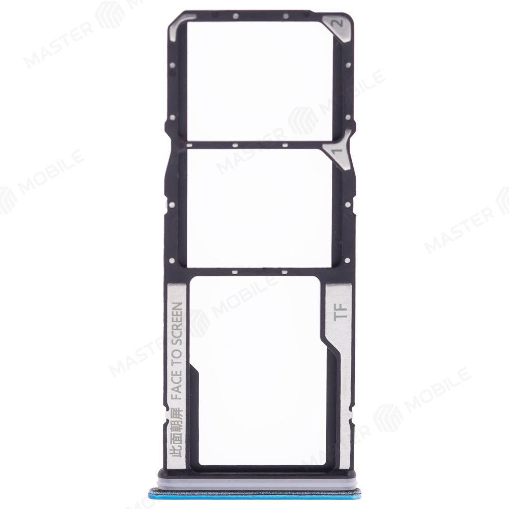 Держатель сим-карты для Xiaomi Redmi 9A (M2006C3LG) / Redmi 9C (M2006C3MG) (зеленый)