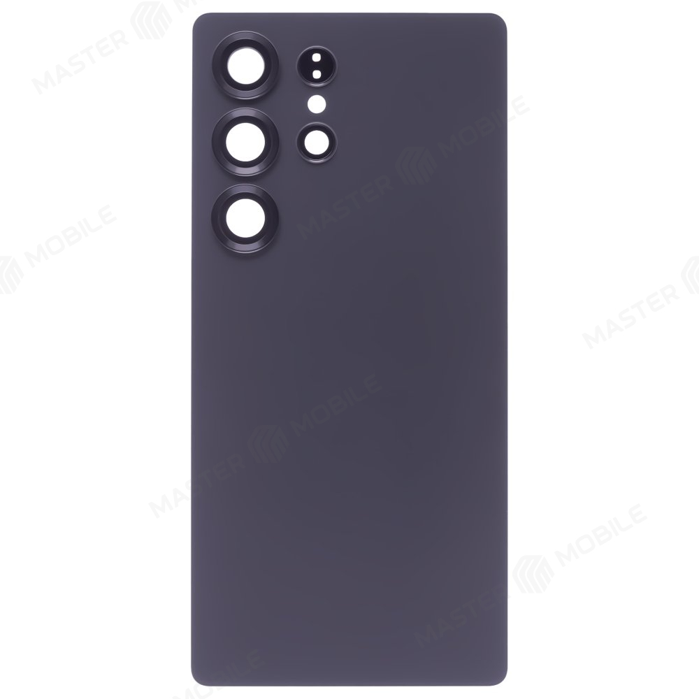 Задняя крышка для Samsung S938 Galaxy S25 Ultra (черный) (в сборе со стеклом камеры)