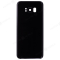 Задняя крышка для Samsung G955 Galaxy S8+ (черный) (в сборе со стеклом камеры) фото №1
