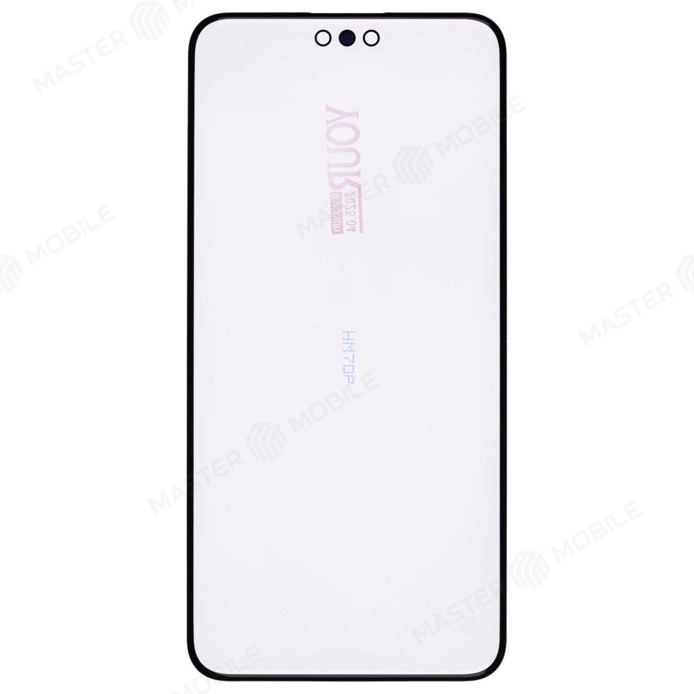 Стекло модуля для Huawei Mate 70 Pro (PLR-L29) + OCA (черный) (Musttby) (Premium)