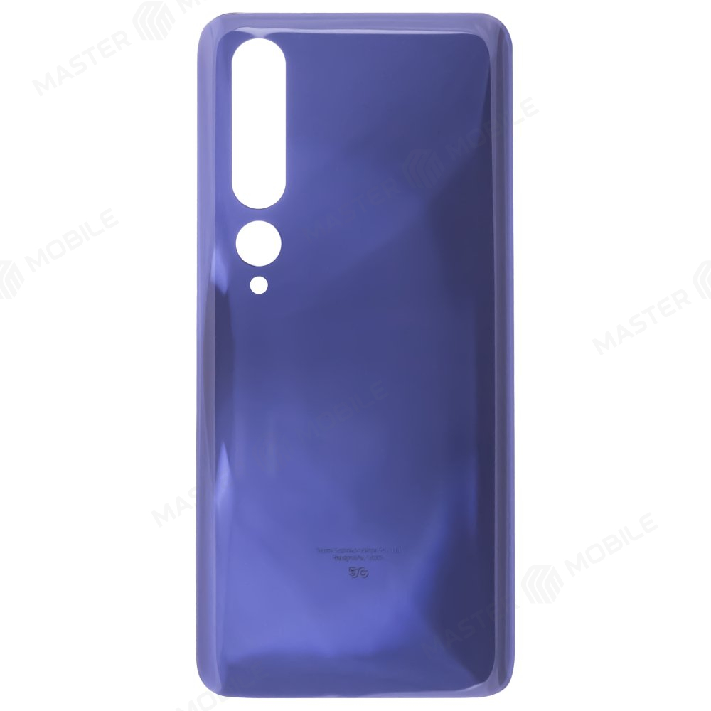 Задняя крышка для Xiaomi Mi 10 5G (M2001J2G) / Mi 10 Pro (M2001J1G) (синий)
