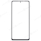 Стекло модуля для Xiaomi Redmi Note 10 Pro 4G (M2101K6G) + OCA (черный)  фото №1