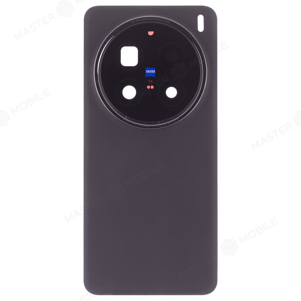 Задняя крышка для Vivo X200 Pro (V2413) (черный) (в сборе со стеклом камеры)