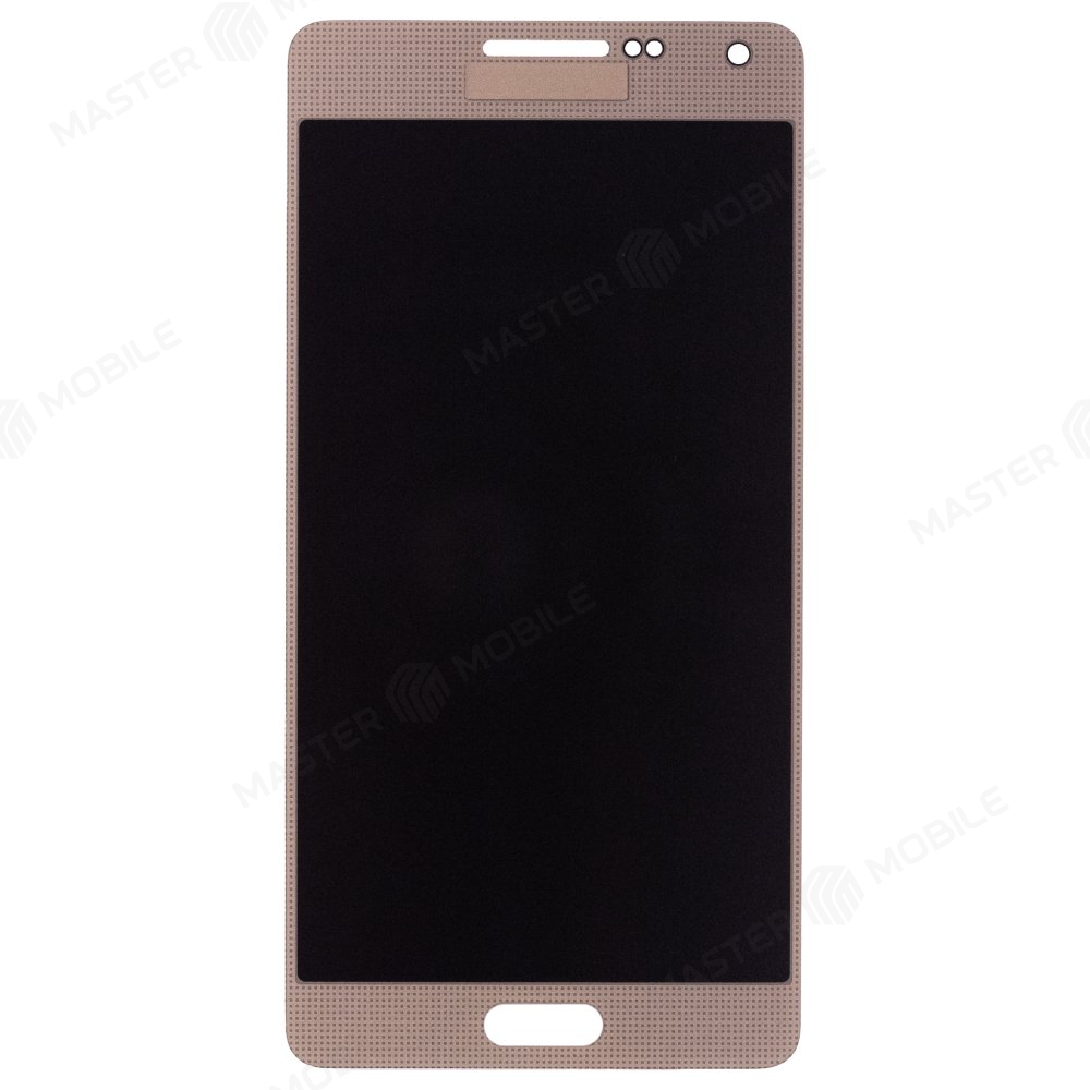 Дисплей для Samsung A500 Galaxy A5 (в сборе с тачскрином) (золотистый) (In-Cell)