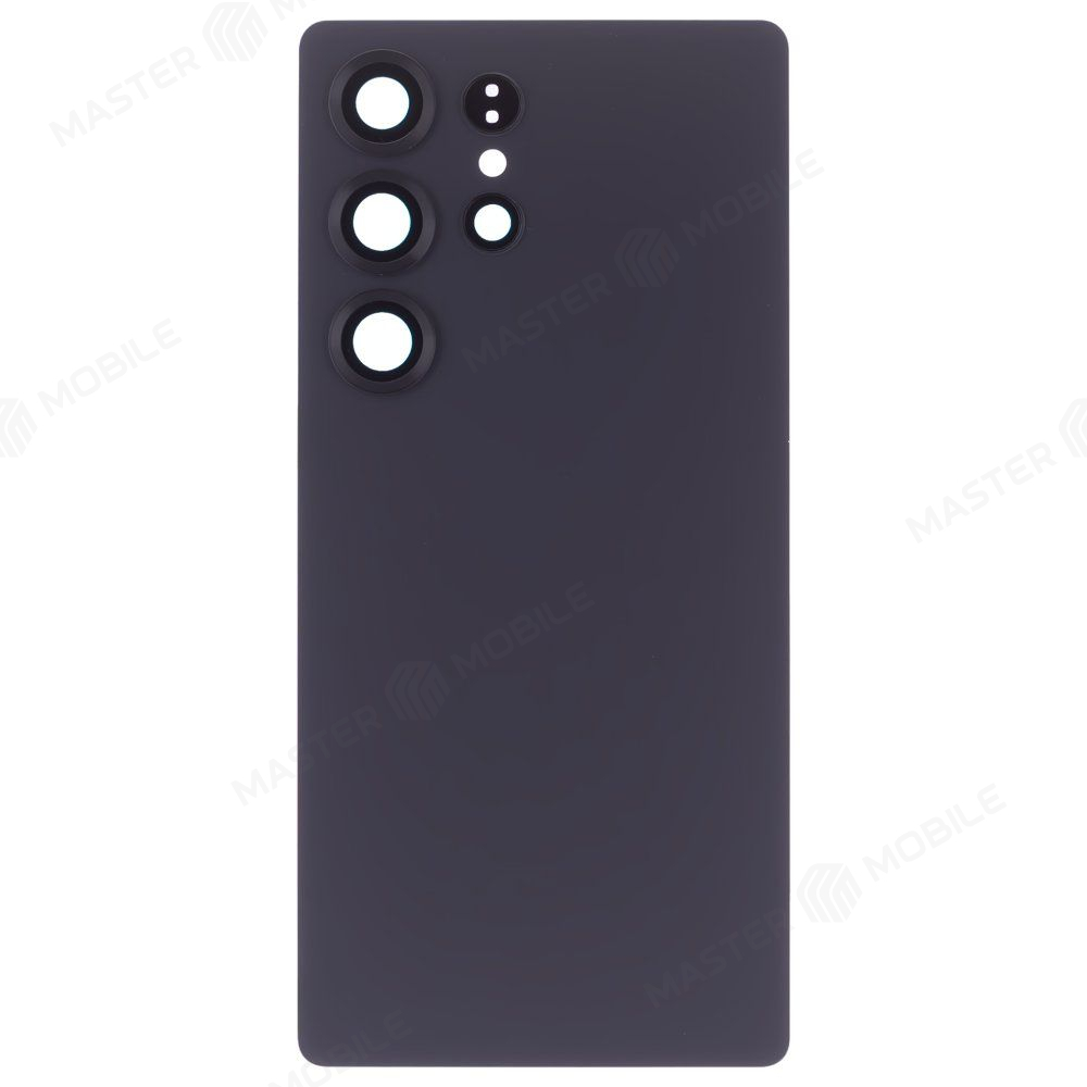 Задняя крышка для Samsung S938 Galaxy S25 Ultra (черный) (в сборе со стеклом камеры) (ORIG100)