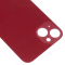 Задняя крышка для Apple iPhone 14 Plus (красный) (с широким отверстием) (Premium) фото №3