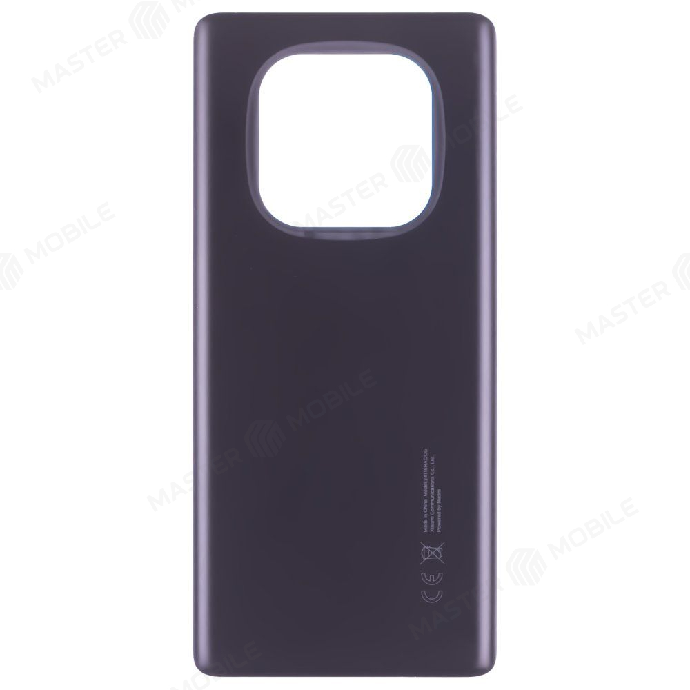 Задняя крышка для Xiaomi Redmi Note 14 Pro 4G (24116RACCG) (черный)
