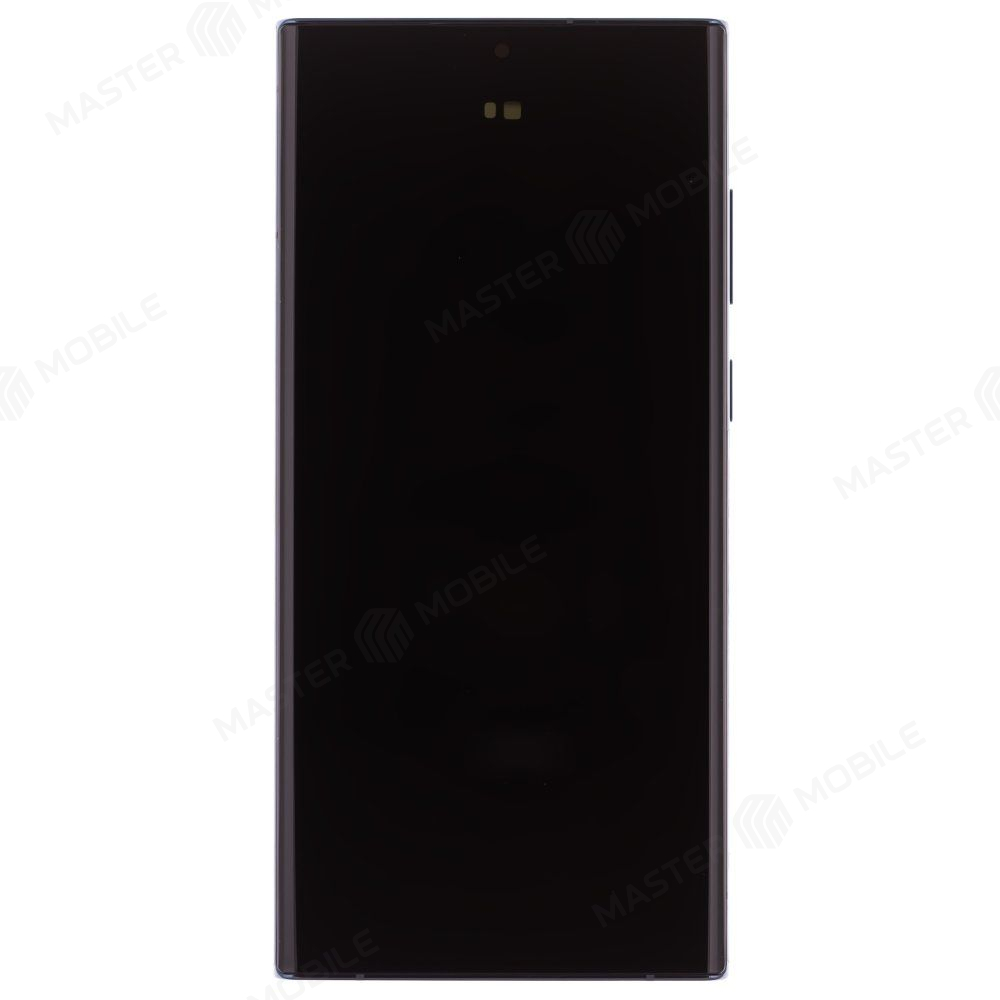 Дисплей для Samsung S908 Galaxy S22 Ultra + тачскрин (зеленый) (в рамке) (ORIG100) (SP)