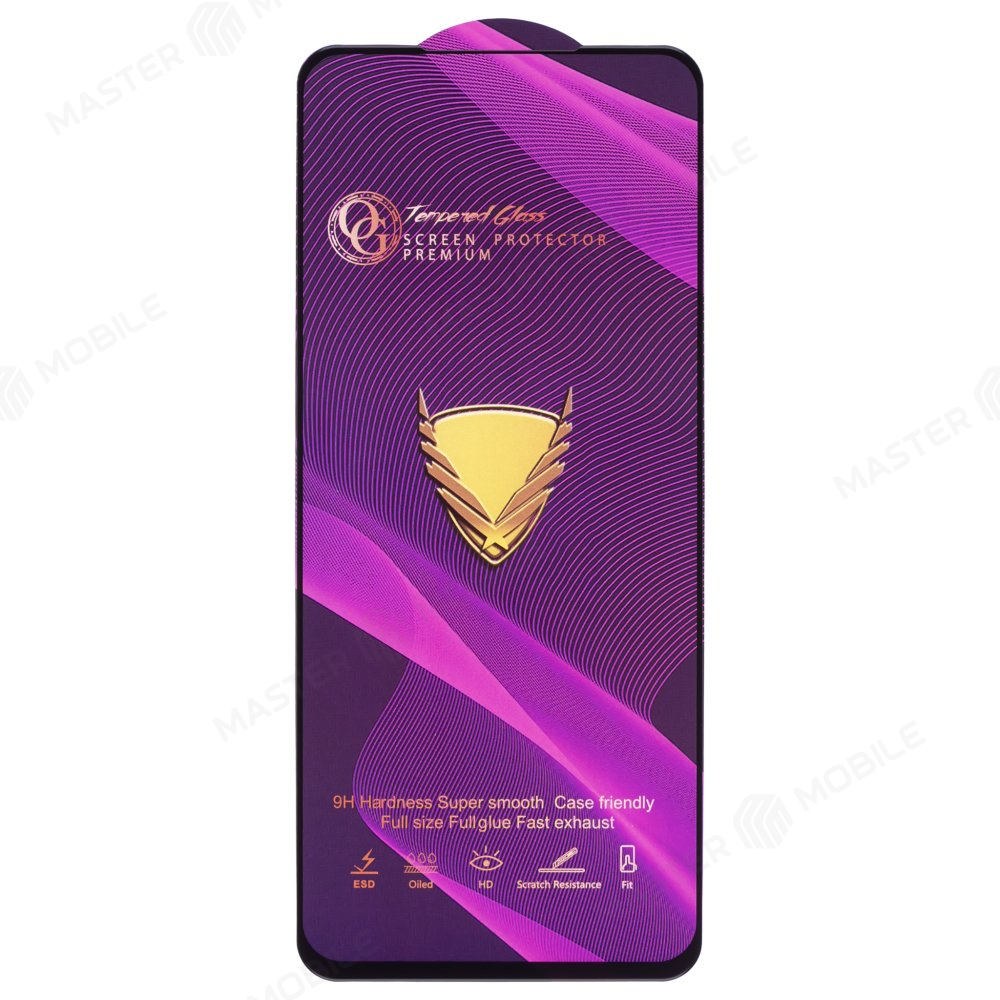 Защитное стекло OG Glass (3 в 1) для Tecno Camon 19 (CI6n) / Camon 19 Neo (CH6i) / Camon 19 Pro (CI8n) / Infinix Hot 20S (X6827) (черный)