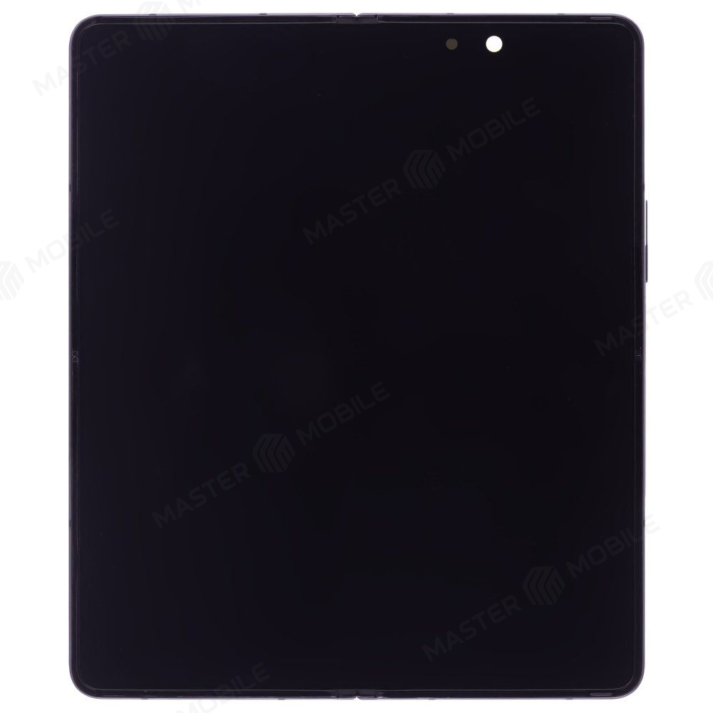 Дисплей для Samsung F936 Galaxy Z Fold 4 + тачскрин (внутренний) (черный) (в рамке) (ORIG100) (возможен дефект ЛКП)