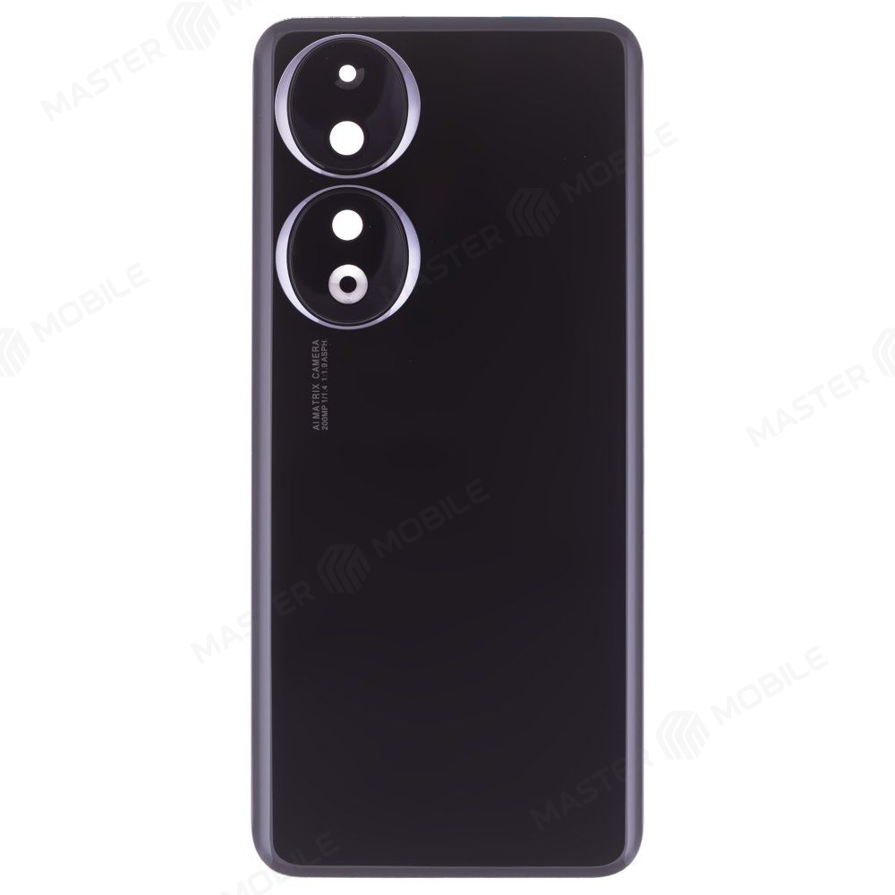 Задняя крышка для Huawei Honor 90 (REA-NX9) (черный) (в сборе со стеклом камеры) (ORIG100)