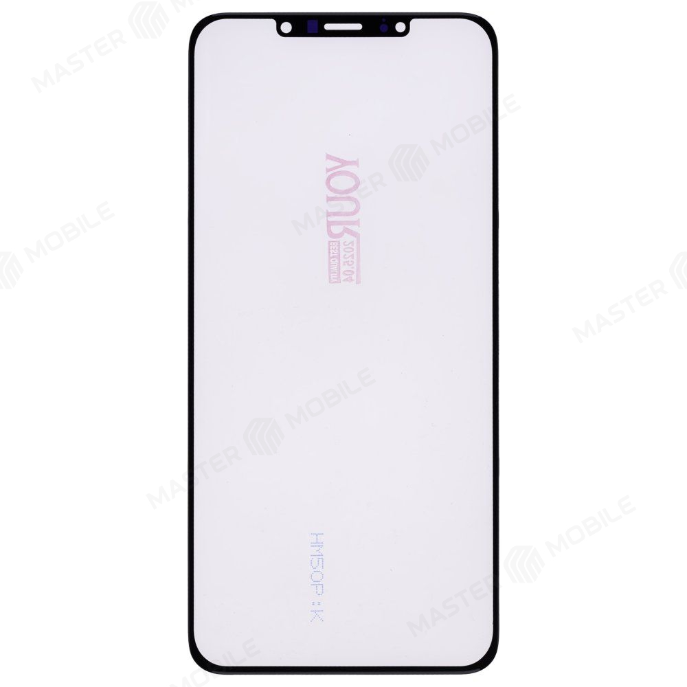 Стекло модуля для Huawei Mate 50 Pro (DCO-LX9) + OCA (черный) (Musttby) (Premium)