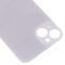 Задняя крышка для Apple iPhone 14 Plus (белый) (с широким отверстием) (Premium) фото №3