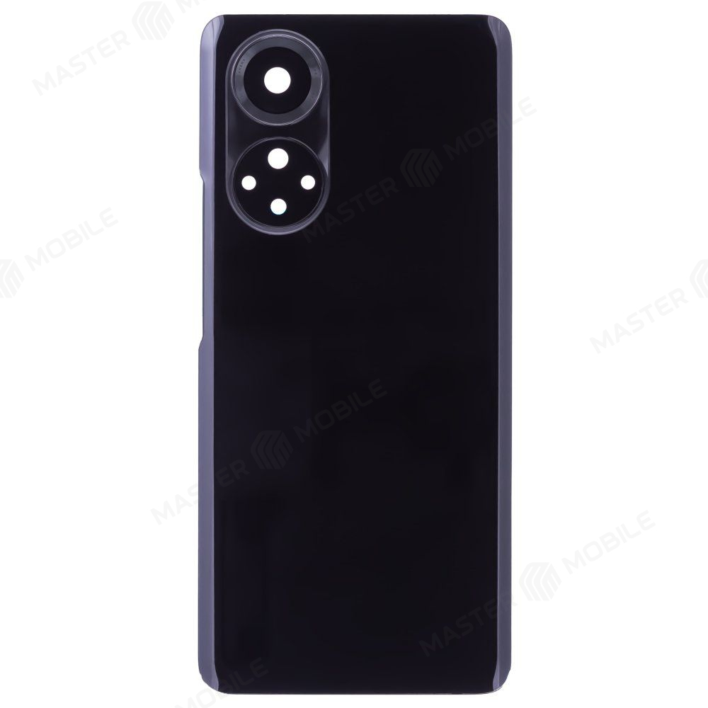 Задняя крышка для Huawei Honor 50 (NTH-NX9) (черный) (в сборе со стеклом камеры)