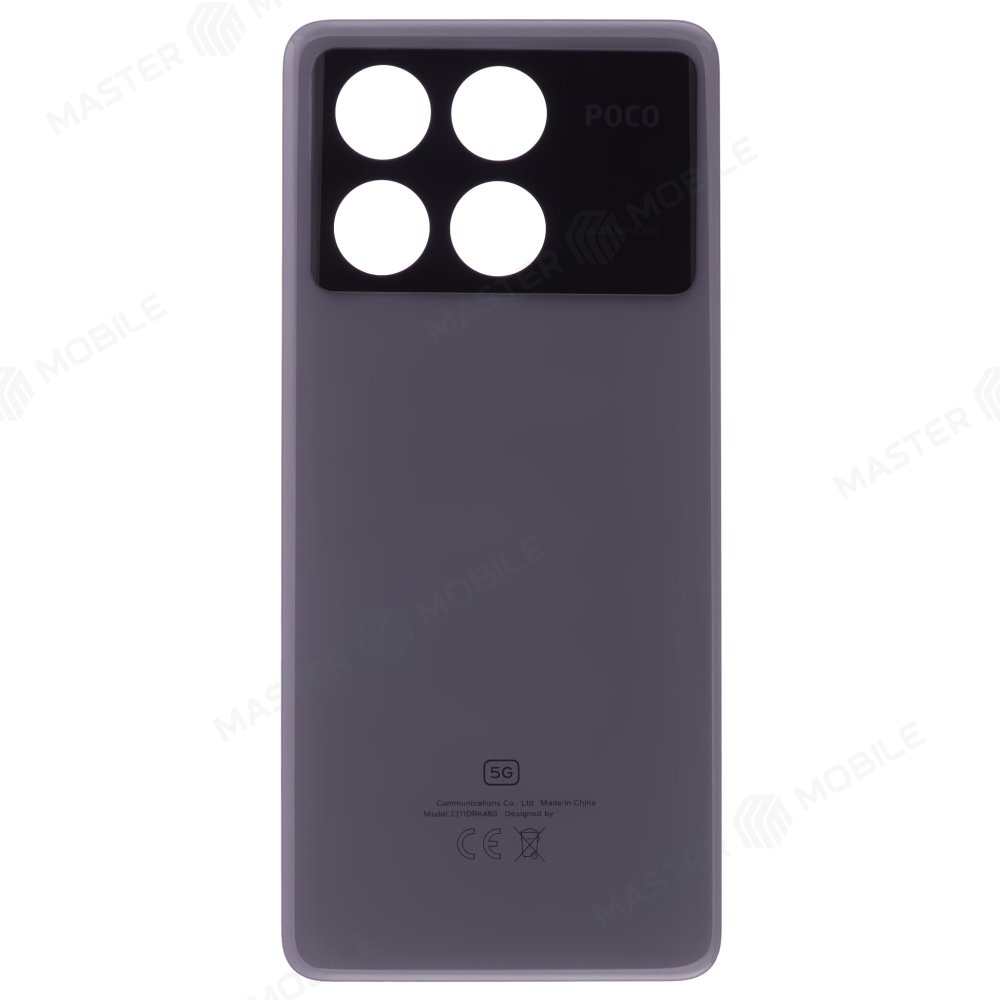 Задняя крышка для Xiaomi Poco X6 Pro (2311DRK48G) (серый)