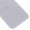 Задняя крышка для Apple iPhone 12 Pro (белый) (с широким отверстием) (Premium) фото №4