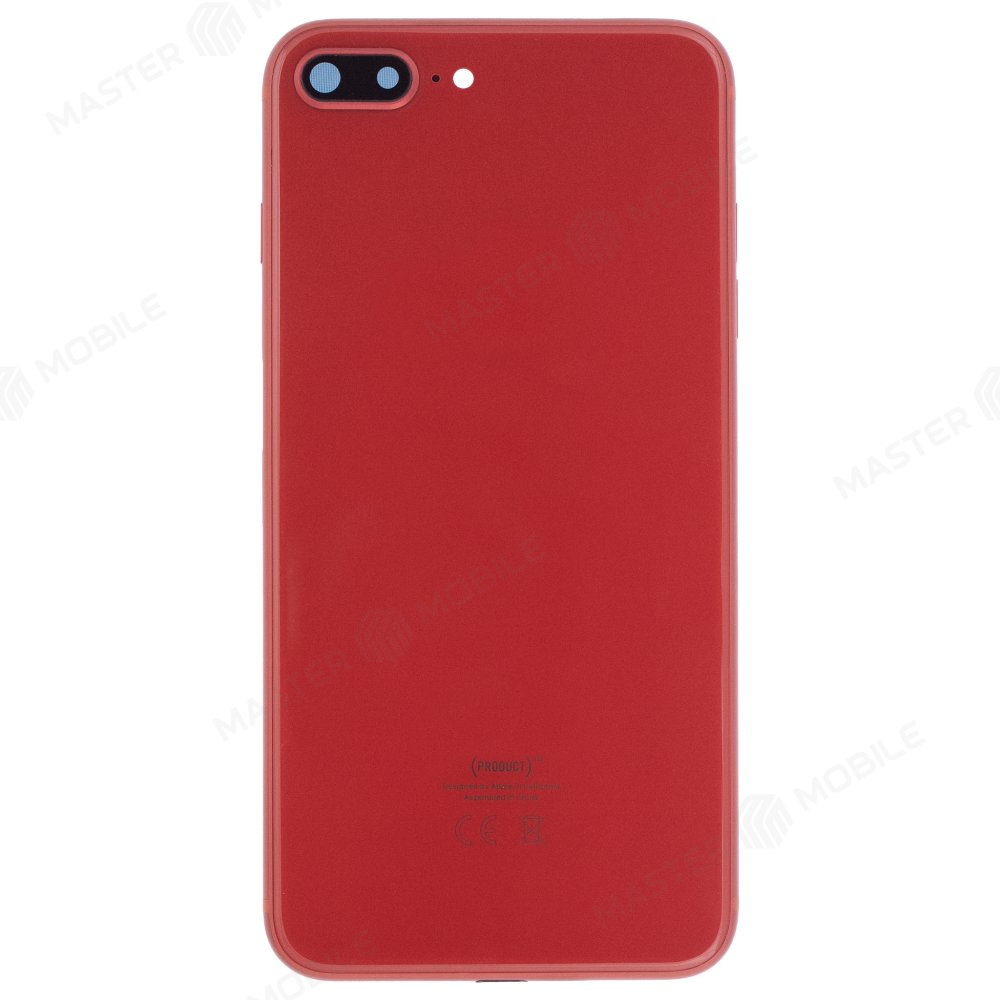 Корпус для Apple iPhone 8 Plus (красный) (Premium)