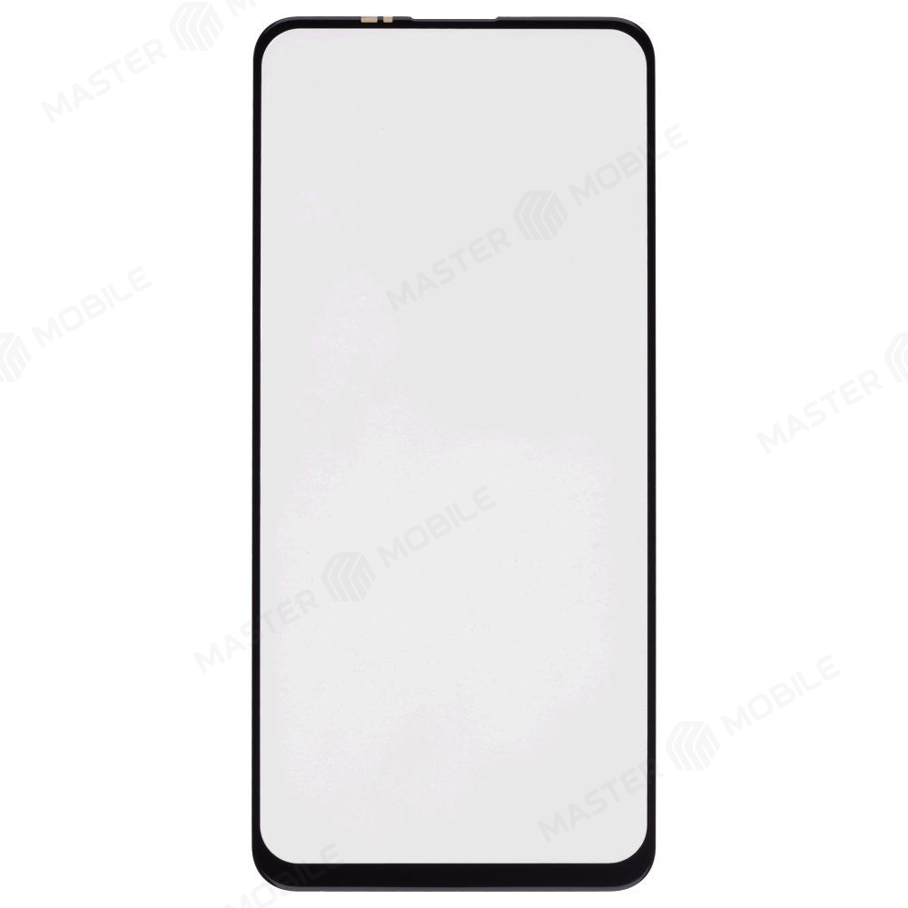 Стекло модуля для Vivo V15 (1819) + OCA (черный)