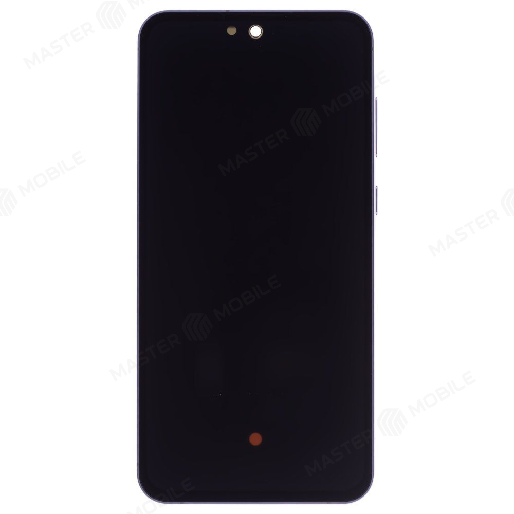 Дисплей для Samsung A556 Galaxy A55 5G + тачскрин (черный) (в рамке) (ORIG100) (SP)