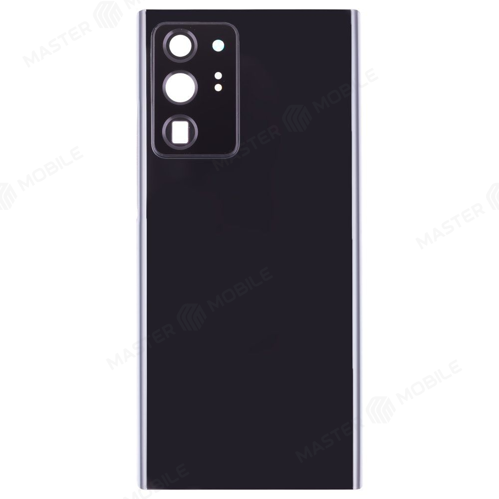 Задняя крышка для Samsung N985 Galaxy Note 20 Ultra / N986 Galaxy Note 20 Ultra 5G (черный) (в сборе со стеклом камеры)