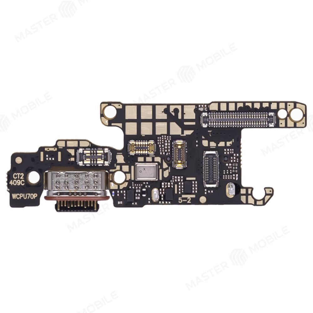 Нижняя плата для Huawei Pura 70 Pro (HBN-LX9) / Pura 70 Ultra (HBP-LX9) с комп. + разъем зарядки + микрофон + разъем SIM