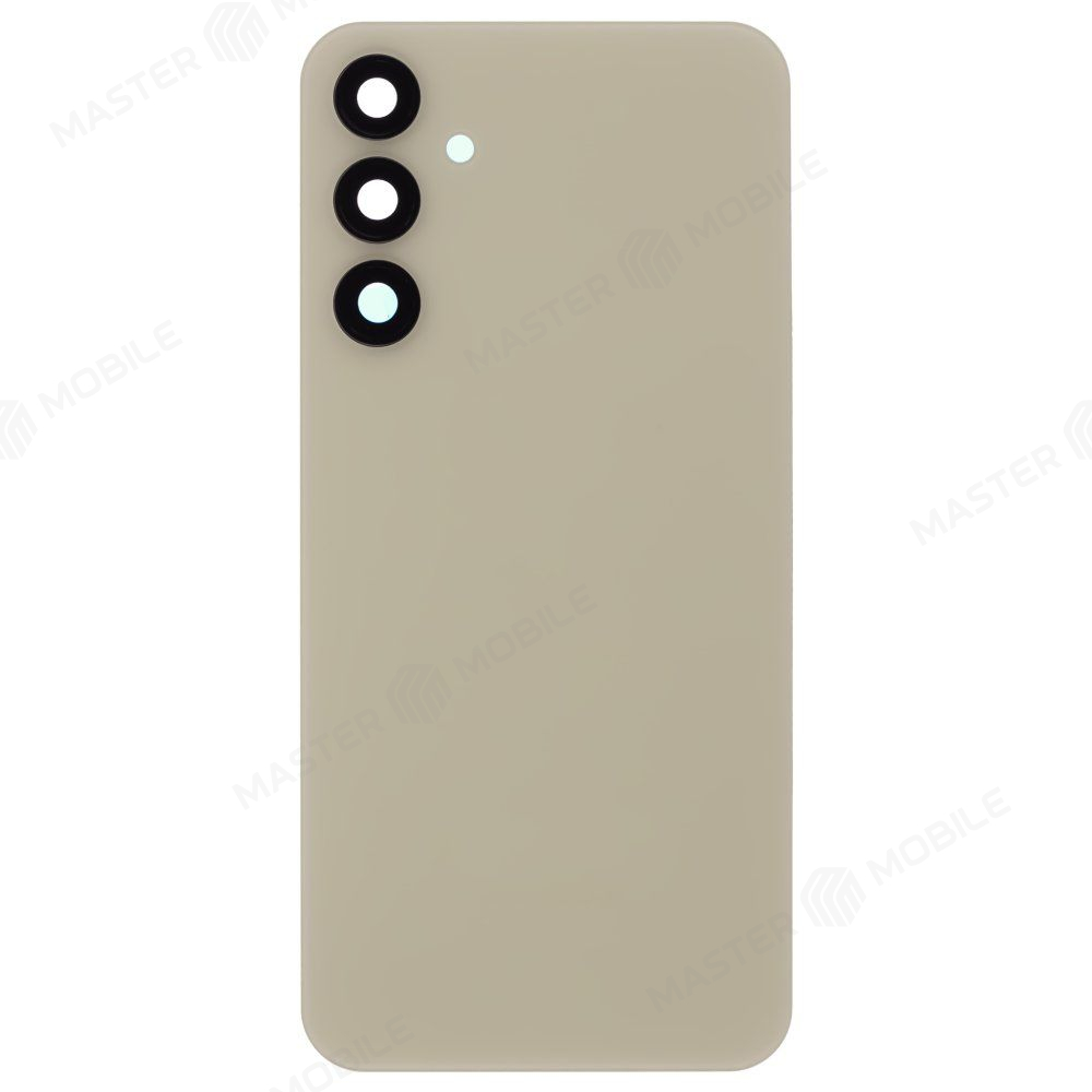 Задняя крышка для Samsung A256E Galaxy A25 5G (желтый) (в сборе со стеклом камеры)