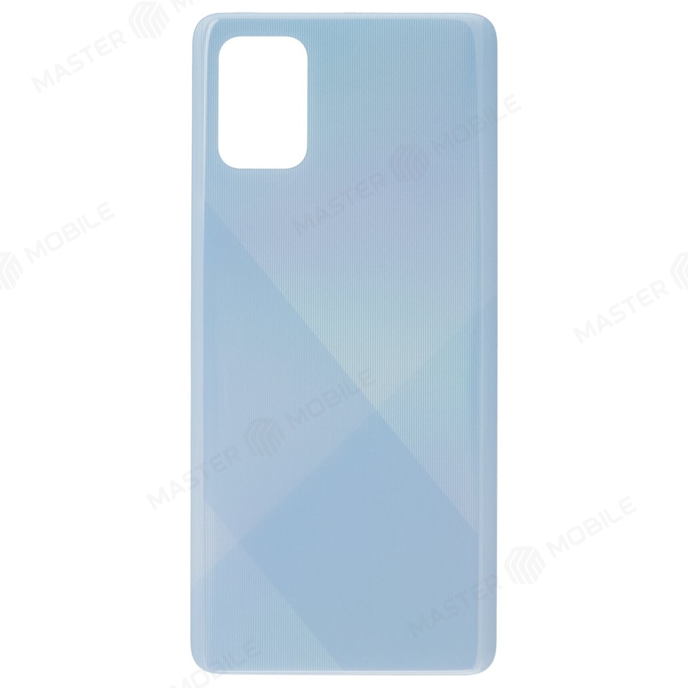 Задняя крышка для Samsung A715 Galaxy A71 (синий)
