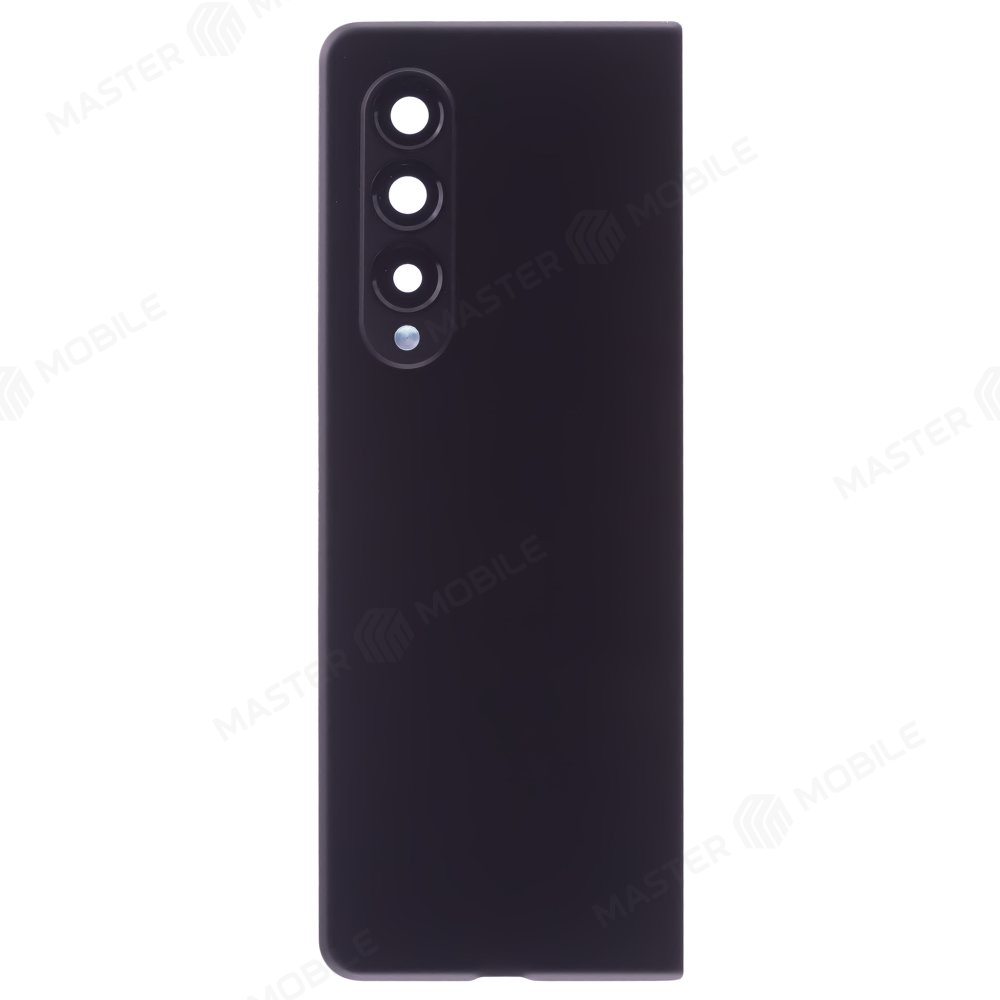 Задняя крышка для Samsung F926 Galaxy Z Fold 3 (черный) (в сборе со стеклом камеры)