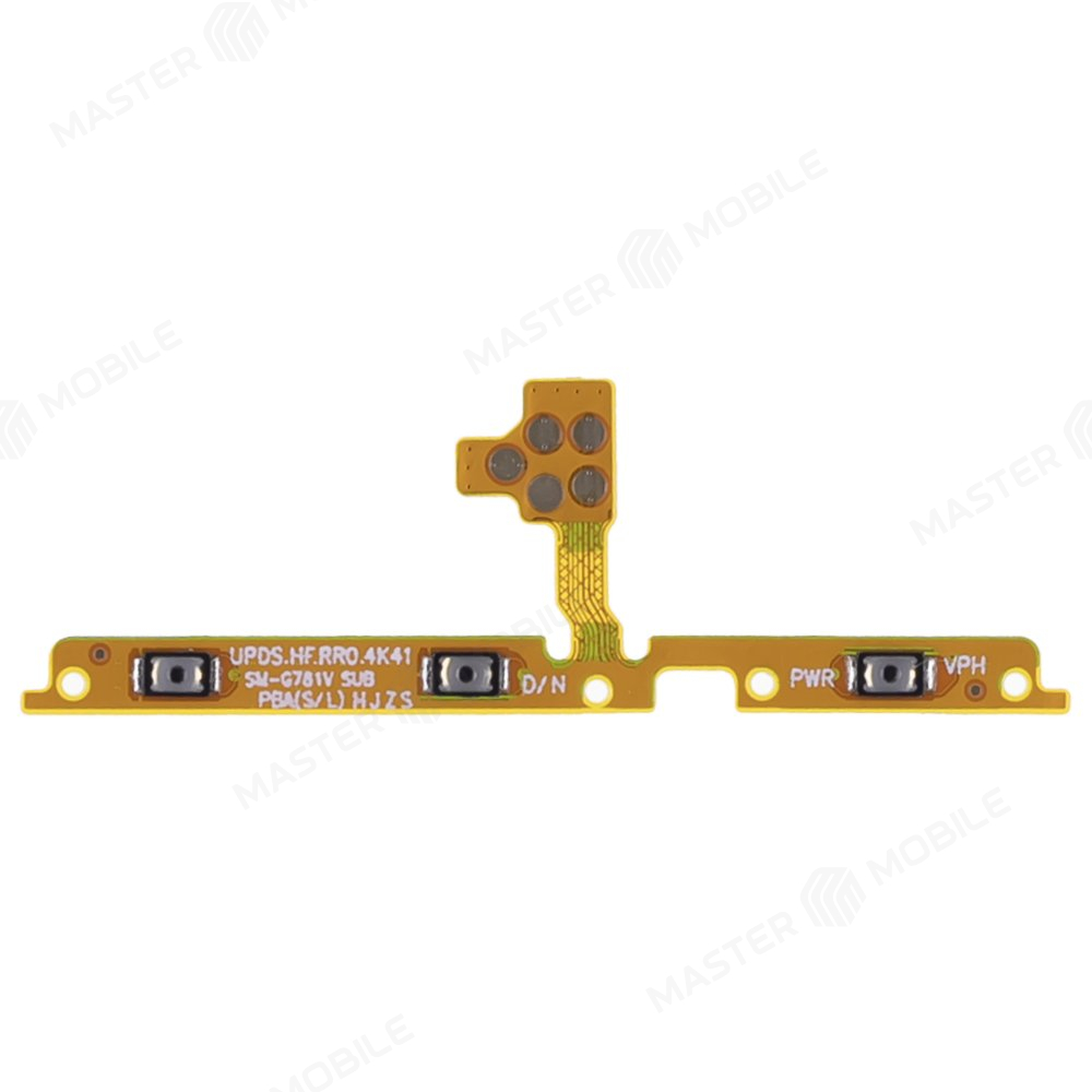 Шлейф для Samsung A525 Galaxy A52 / A528 Galaxy A52s / A725 Galaxy A72 / G780 Galaxy S20 FE с комп. (на кнопку включения и кнопки громкости)